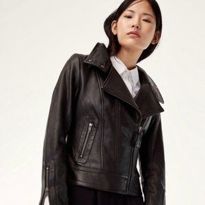 Mackage Kenya Black Leather Jacket